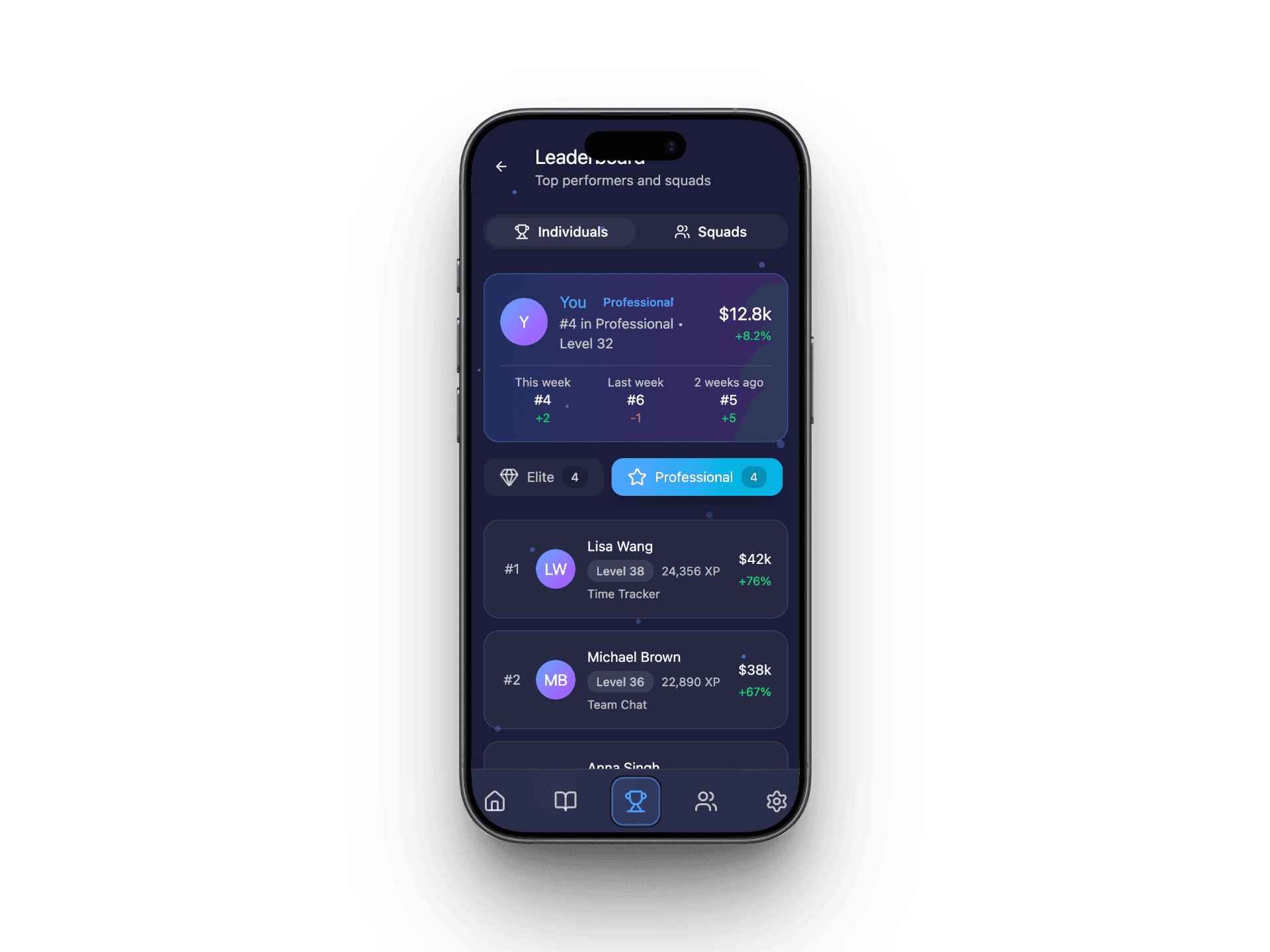 Leaderboard feature demo